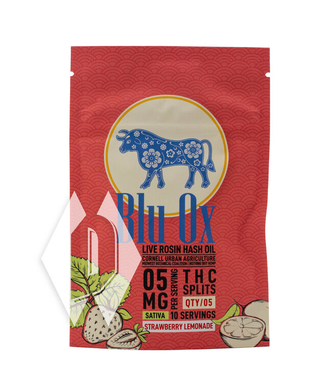 Blue Ox Strawberry Lemonade Gummies 5pk