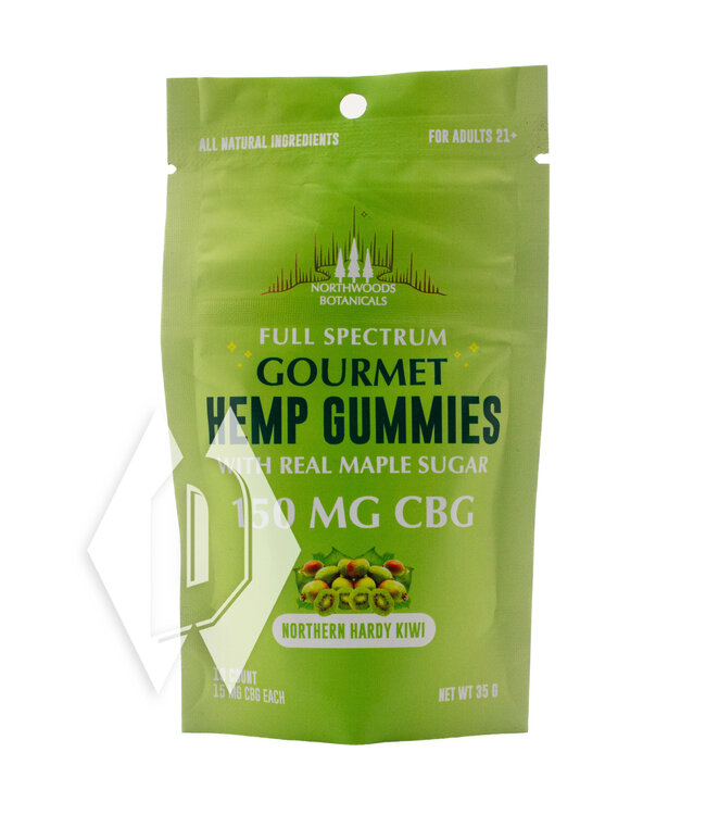 Northwoods Botanicals Northern Hardy Kiwi Gummies 10pk
