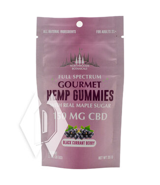 Northwoods Botanicals Black Currant Berry Gummies 10pk