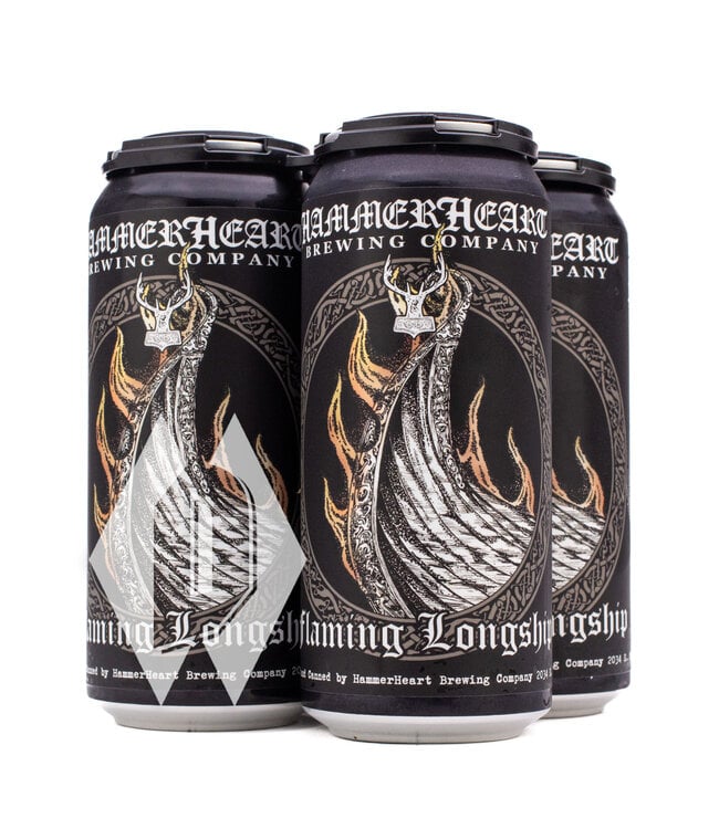 HammerHeart Flaming Longship Scotch Ale 16oz 4pk