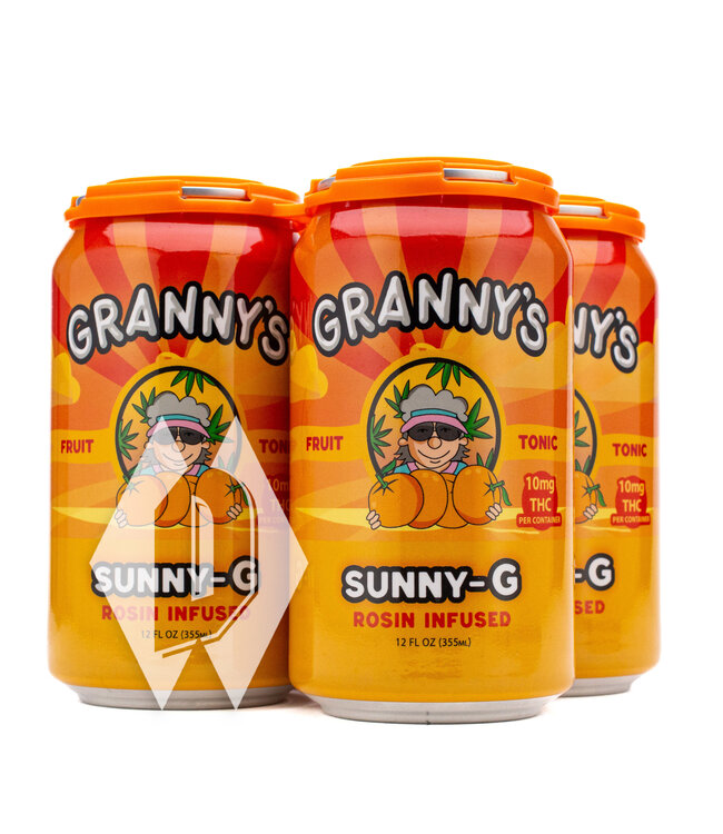 Grannys Sunny-G Fruit Tonic 10mg 12oz 4pk