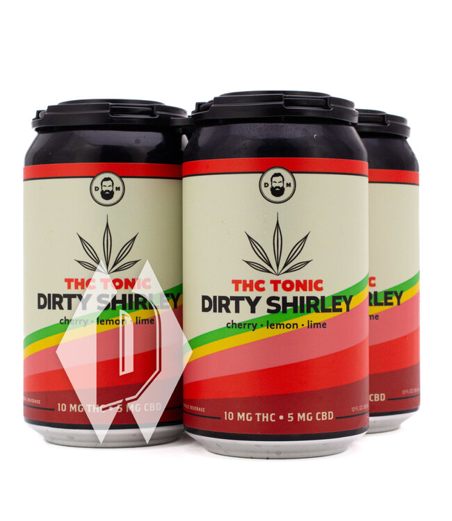 Dangerous Man Dirty Shirley Tonic 12oz 4pk