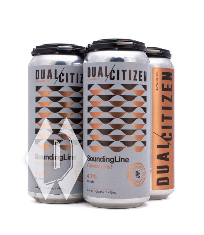 Dual Citizen Sounding Line Oatmeal Stout 4pk 16oz