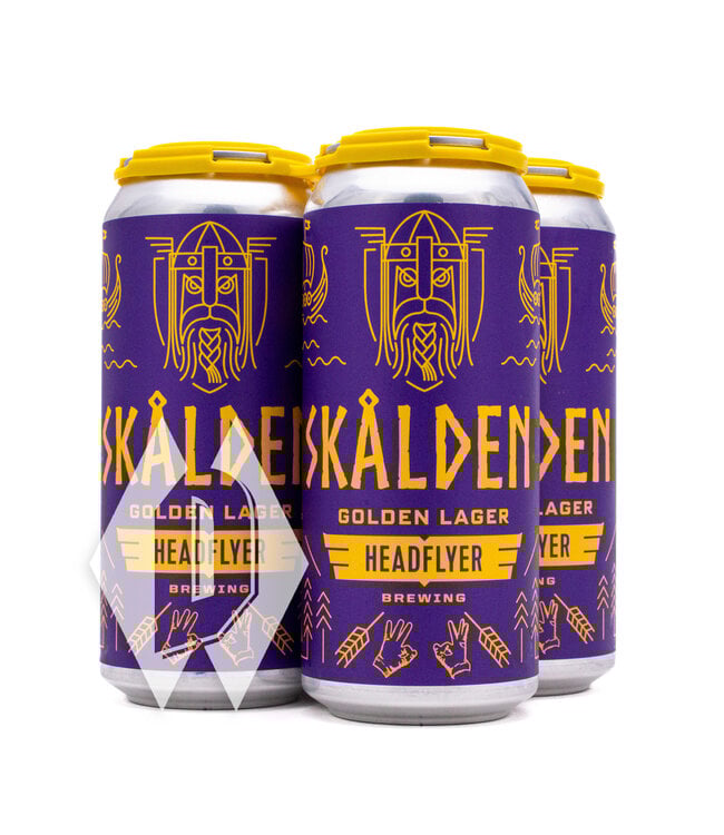 Headflyer Skalden Golden Lager 4pk 16oz
