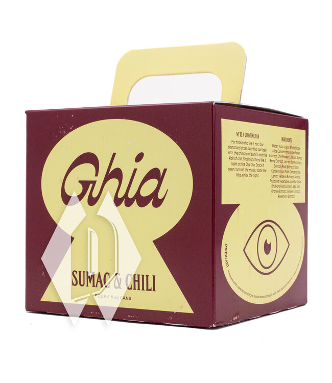 Ghia Le Spritz Sumac And Chili 4pk 8oz