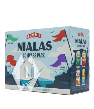 Summit Summit Nialas NA Compass Pack 12pk 12oz