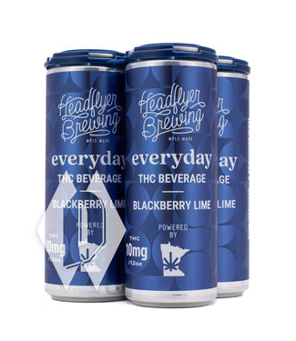 Headflyer Brewing Headflyer Everyday Blackberry Lime 10mg 12oz 4pk