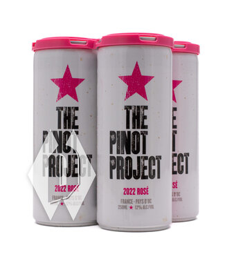 The Pinot Project Rose  2022 4pk 250ml