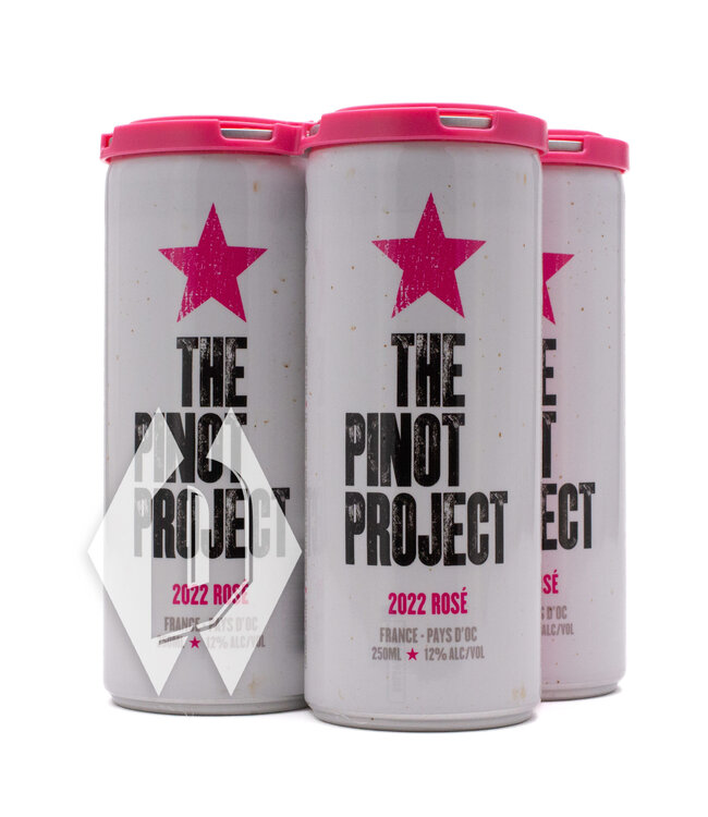 The Pinot Project Rose  2022 4pk 250ml