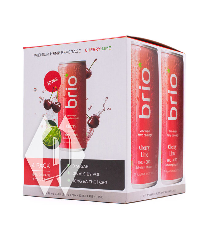 Brio Cherry Lime 4pk 16oz