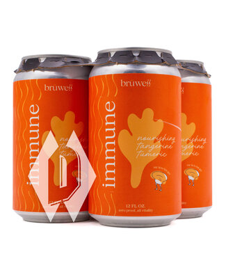 Bruhaven Bruwell Immune Tangerine 4pk 12oz