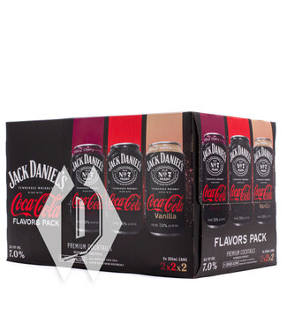 Jack Daniels Coca Cola Variety 6pk 12oz