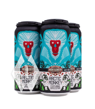 Montgomery Brewing Montgomery Arctic Monkey Hazy IPA 16oz 4pk Montgomery Brewing Montgomery Arctic Monkey Hazy IPA 16oz 4pk