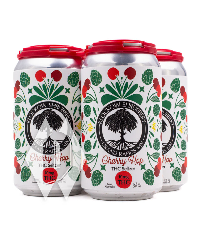 Klockow Shrubbery Cherry Hop Seltzer 4pk 12oz