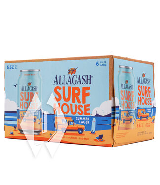 Allagash Surf House Summer Lager 12oz 6pk