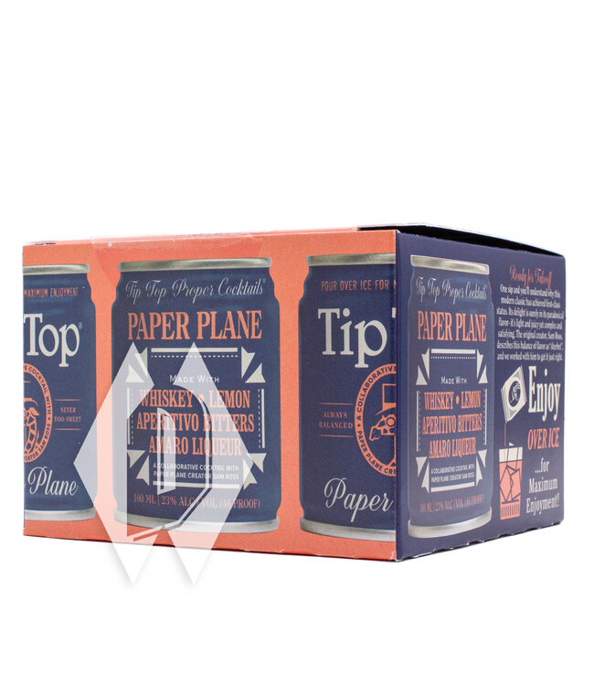 Tip Top Paper Plane 4pk 100ml