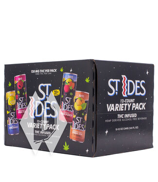 St Ides Variety Pack 12pk 12oz