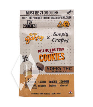 Retro Bakery Peanut Butter Cookies 10pk