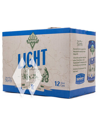 Summit Summit Light Lager 16oz 12pk