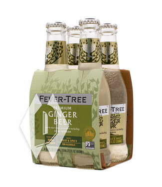 Fever Tree Ginger Beer 200ml 4pk