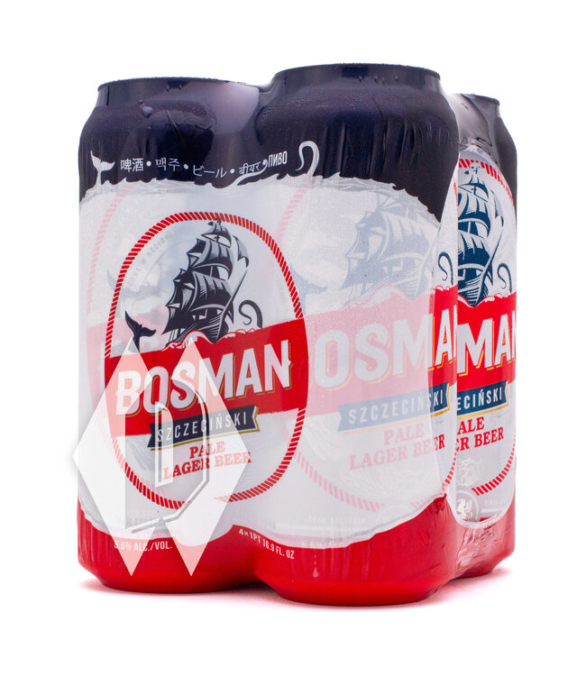 Bosman Szczecinski Pale Lager 4pk 16.9oz