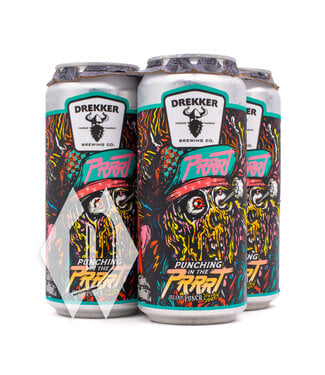 Drekker Drekker Prrrty-O's Peach Ring Candy Sour 4pk 16oz