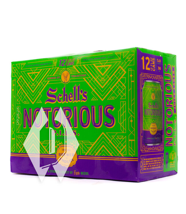 Schell's Notorious Pils Juicy Lager 12oz 12pk