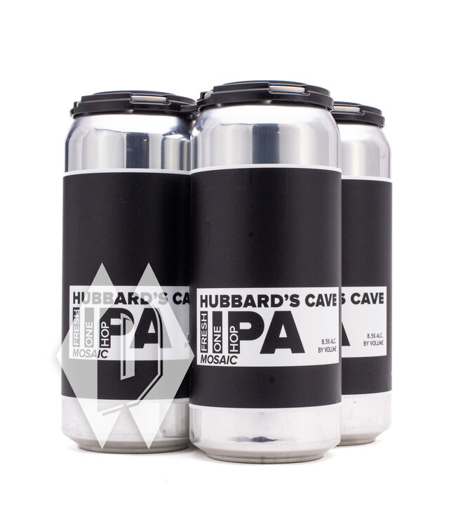 Hubbards Cave Fresh One Hop Mosaic IPA 16oz 4pk
