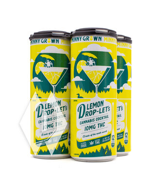 Minny Grown Minny Grown Lemon Drop-let's 10mg 12oz 4pk Minny Grown Minny Grown Lemon Drop-let's 10mg 12oz 4pk