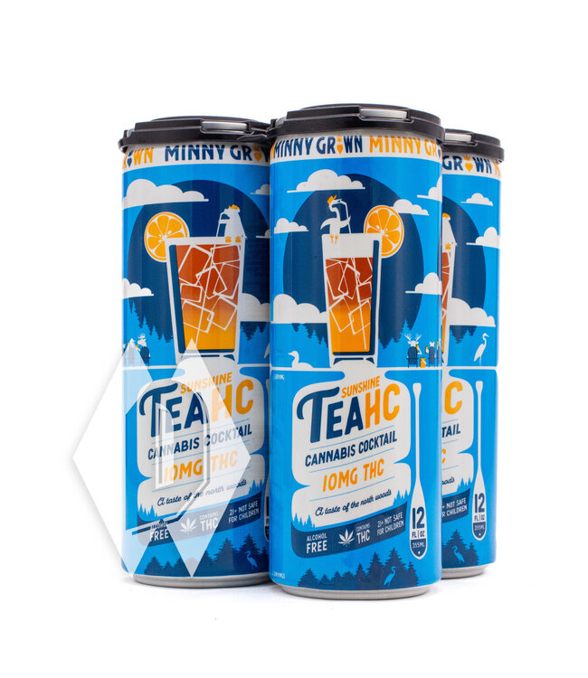 Minny Grown Sunshine TeaHC 10mg 12oz 4pk