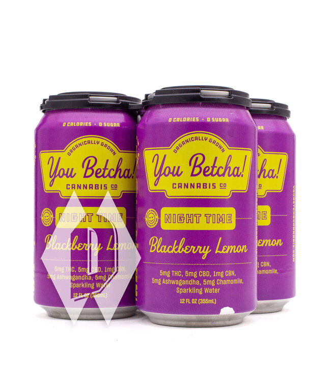 You Betcha Blackberry Lemon Night Time 4pk/12oz