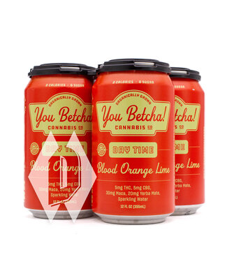 You Betcha Cannabis Co You Betcha Blood Orange Lime Day Time 4pk/12oz