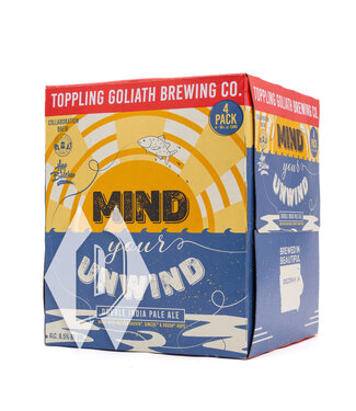Toppling Goliath Toppling Goliath Mind Your Unwind DIPA 4pk/16oz