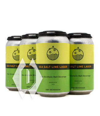 ABV Technologies Sea Salt Lime Lager NA 4pk/12oz