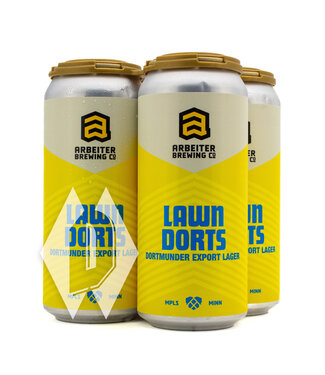 Arbeiter Arbeiter Lawn Dorts Dortmunder Lager 16oz 4pk