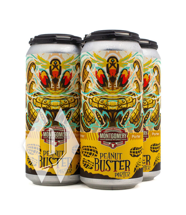 Montgomery Peanut Buster Porter 16oz 4pk
