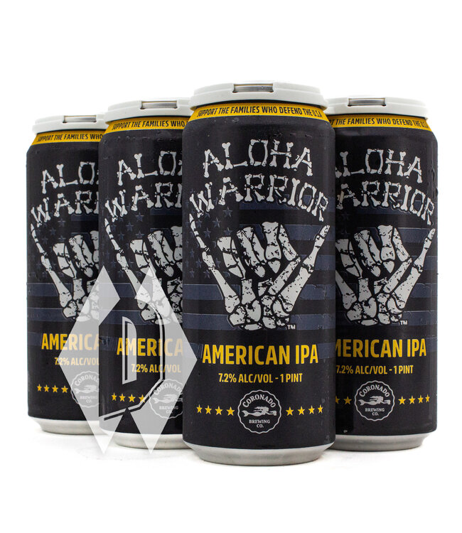 Coronado Aloha Warrior IPA 16oz 6pk