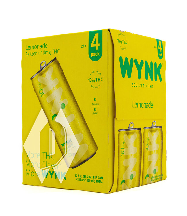 WYNK Lemonade Seltzer 4pk 12oz