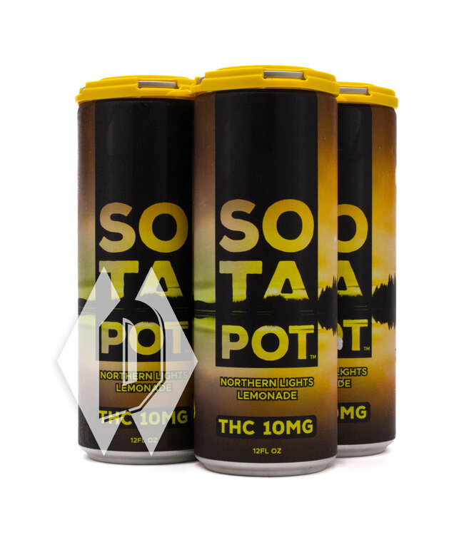 Sota Pot Northern Lights Lemonade 10mg 12oz 4pk