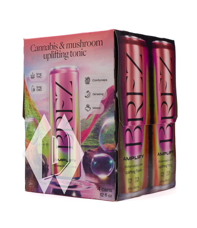 Brez Amplify Watermelon Lime 5mg 12oz 4pk