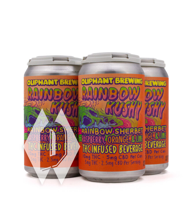 Oliphant Rainbow Kushy 10mg 12oz 4pk
