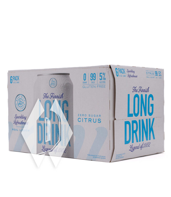 Long Drink Citrus Zero 12oz 6pk