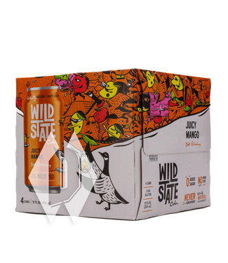 Wild State Cider Wild State Juicy Mango 12oz 4pk