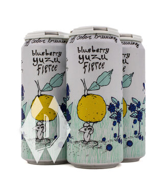 Off Color Brewing Off Color Blueberry Yuzu Fierce 16oz 4pk