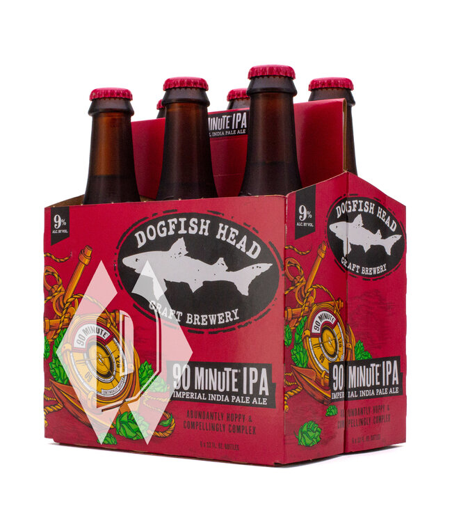 Dogfish 90 Minute IPA 12oz 6pk btls
