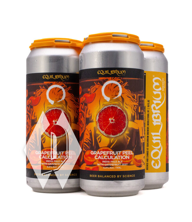 Equilibrium Brewery Grapefruit Peel Calculation IPA 4pk 16oz