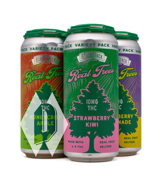 BlackStack Blackstack Real Trees Variety Pack 10mg 16oz 4pk
