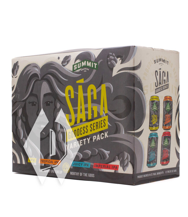 Summit Saga Goddess Variety Pack 2 12oz 12pk