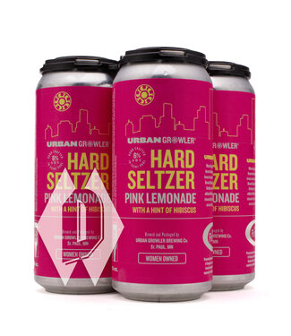 Urban Growler Urban Growler Pink Lemonade Hard Seltzer 16oz 4pk