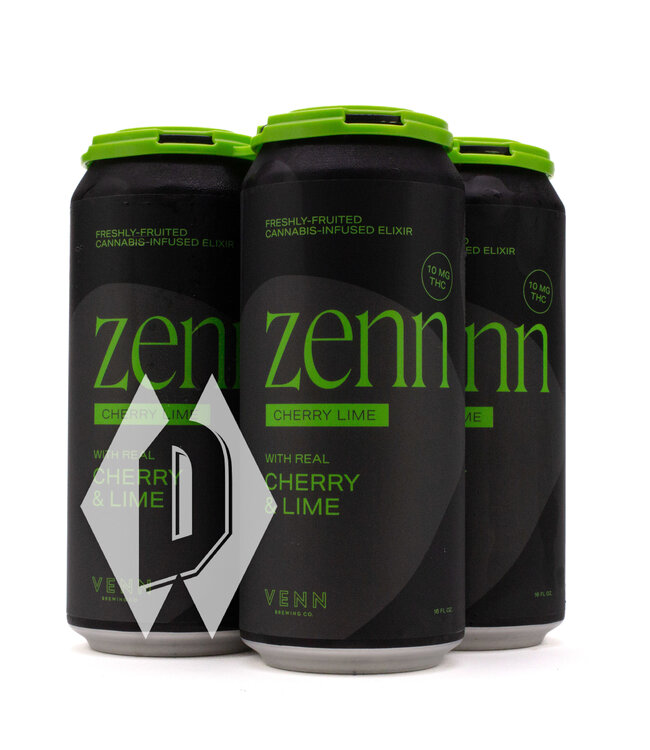 Zenn Tonic Cherry Lime 16oz 4pk